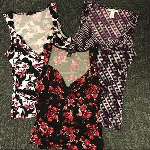 BUNDLE! Set of 3 WHBM Shell / Tanks - Sz Medium